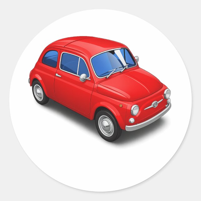 Sticker Rond Voiture (Devant)