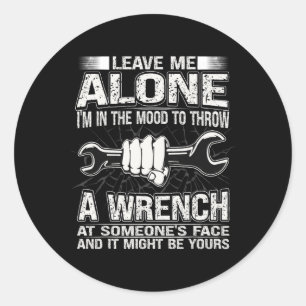 Sticker Rond Voiture Mécanique Guy Garage 20