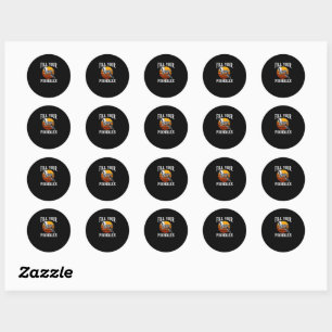Sticker Rond Voiture Painter Fill Your Pinholes