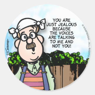 Sticker Rond Voix