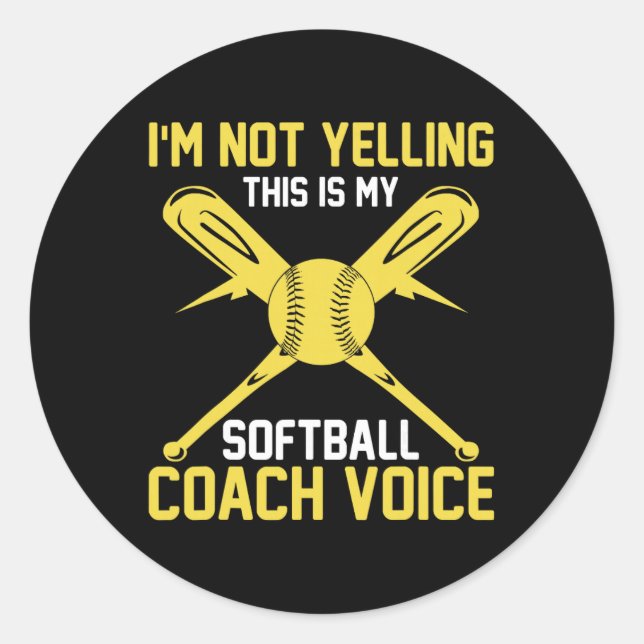 Sticker Rond Voix de coaching Softll - Coach instantané Softll  (Devant)