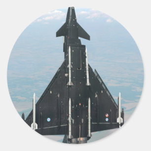 STICKER ROND VOL VERTICAL