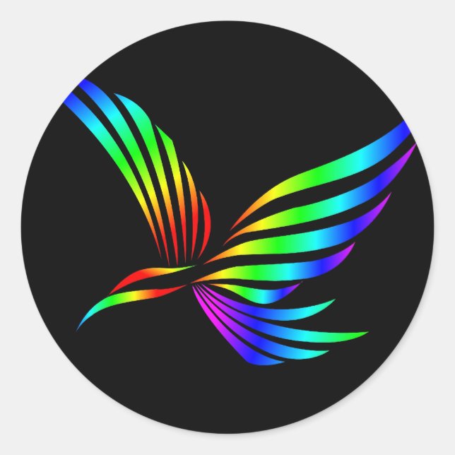 Sticker Rond Voler (Devant)