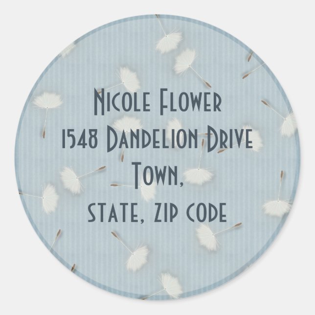 Sticker Rond voler (Devant)