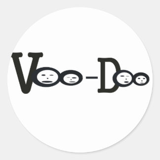 Sticker Rond vooDoo