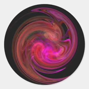 STICKER ROND VORTEX LUMINEUX