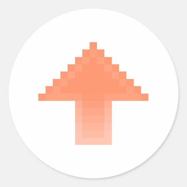 Sticker Rond Vote positif (Devant)