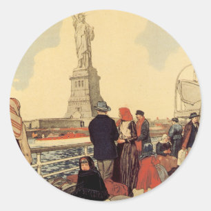 Sticker Rond "Votre devoir" - 2e prêt Liberty