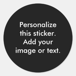 Sticker Rond Votre image ici