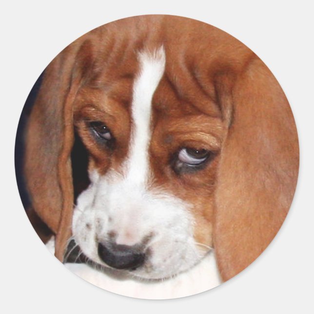 Sticker Rond Votre image ici (Devant)