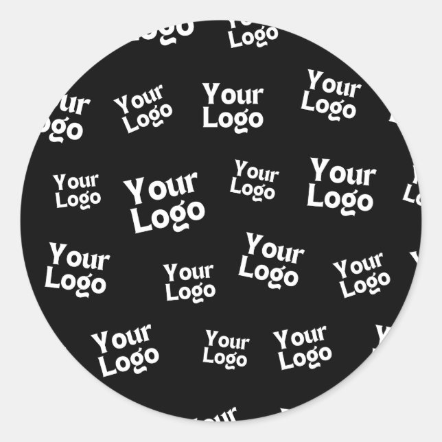 Sticker Rond Votre logo de conception ou d'entreprise | Placeme (Devant)