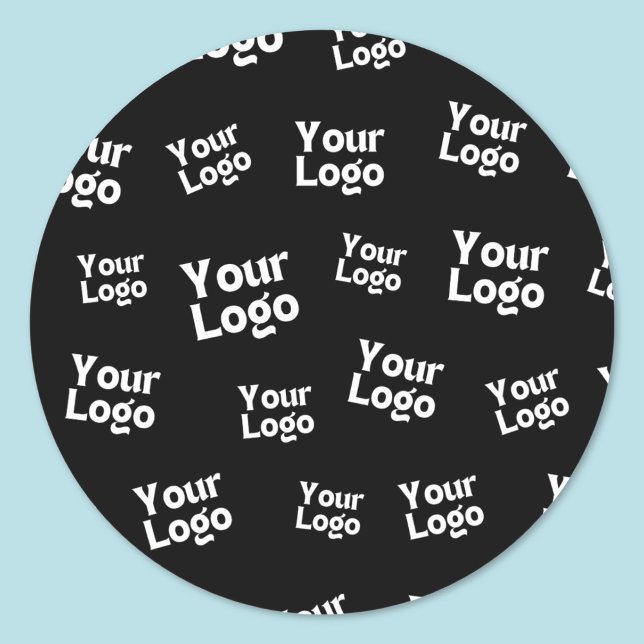 Sticker Rond Votre logo de conception ou d'entreprise | Placeme (Créateur téléchargé)