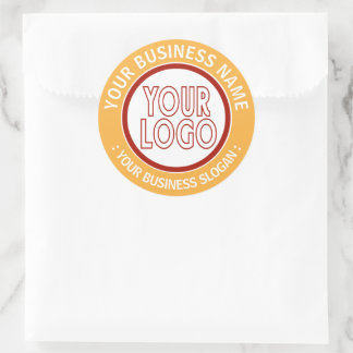 Sticker Rond Votre logo d'entreprise