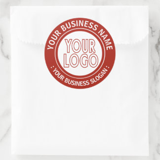 Sticker Rond Votre logo d'entreprise