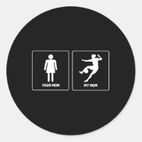 Votre mère gardienne de but de football