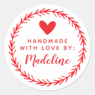 Sticker Rond Votre nom Fabricant
