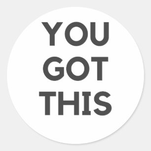 Sticker Rond vous avez compris