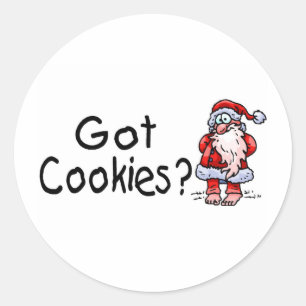 Sticker Rond Vous avez des cookies ?