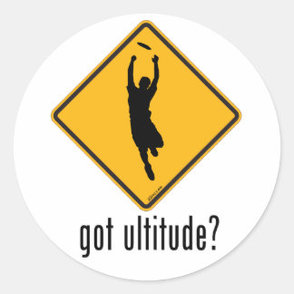 Sticker Rond Vous avez l'Ultitude ?