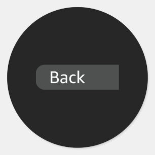 Sticker Rond Vous, Chère personne derrière moi Sensibilisation