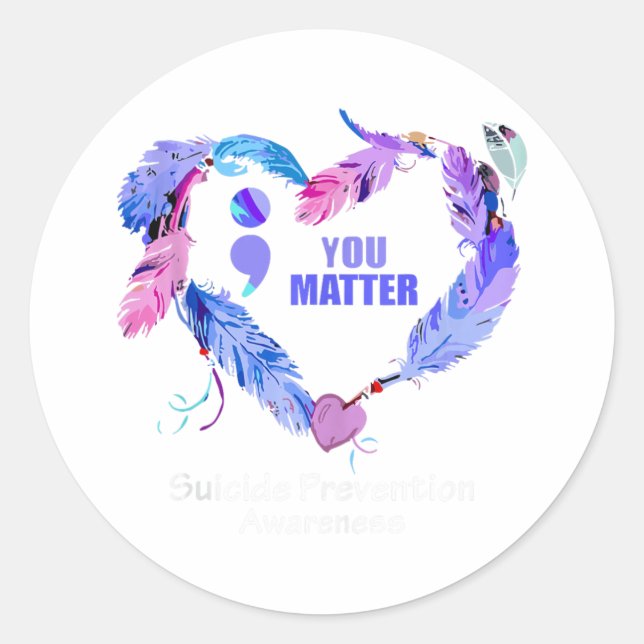 Sticker Rond Vous Coeur (Devant)