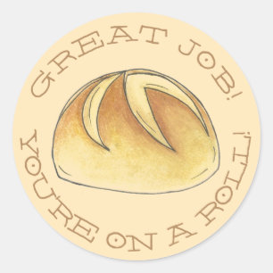 Sticker Rond Vous êtes en marche ! Grand travail enseignant à d