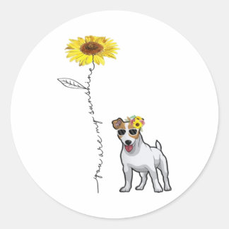 Sticker Rond Vous Êtes Mon Soleil