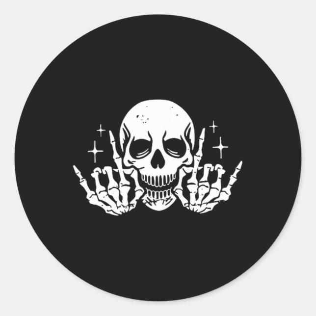 Sticker Rond Vous Inspire Mon Tueur De Série Intérieur - Avant  (Devant)