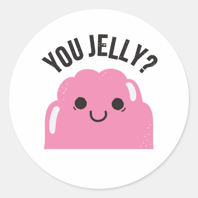 Sticker Rond Vous, Jelly ? (Devant)