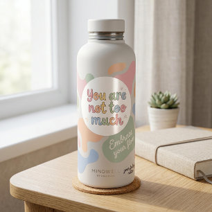 Sticker Rond Vous n'êtes pas trop neurodivergent Affirmation