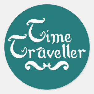 Sticker Rond Voyageur d'heure