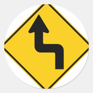 Sticker Rond Voyant inverse (gauche)