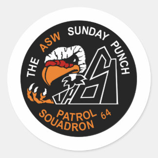 Sticker Rond VP-64 Condors