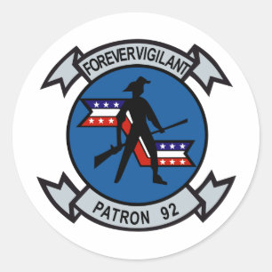 Sticker Rond VP-92 Minutemen