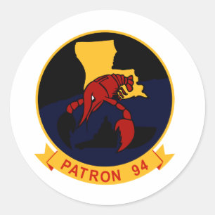 Sticker Rond VP-94 Crawfishers