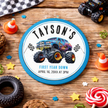 Vroom Zoom Monster Truck Boom | Fête de 1er Annive