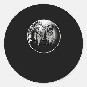 Sticker Rond VTT Lune VTT Vélo de descente