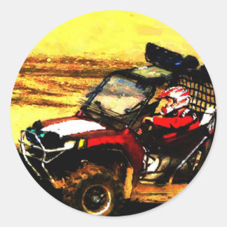 Sticker Rond VTT Rider - Tous les Terrain Extreme Motorsports