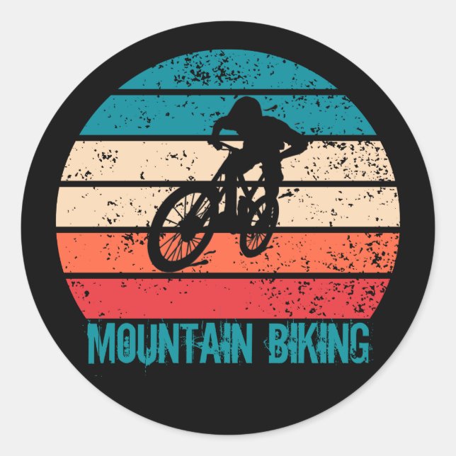 STICKER ROND VTT VTT (Devant)