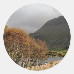STICKER ROND VUES DU PAYS DE GALLES