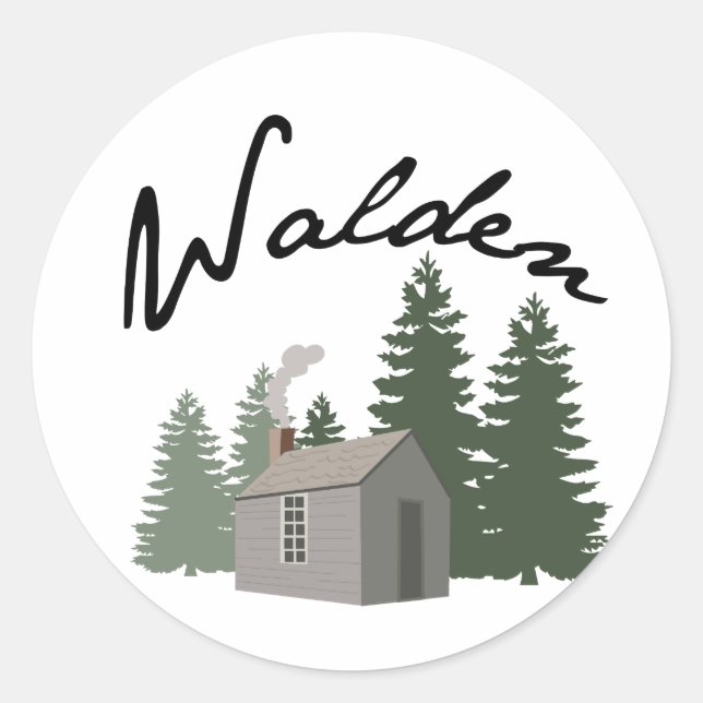 Sticker Rond Walden (Devant)