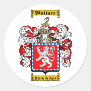 Sticker Rond Wallace (écossais)
