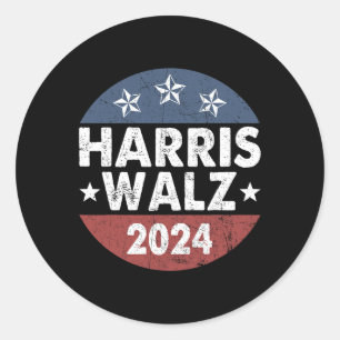 Sticker Rond Waltz Wheimer 2024 Retro Vintage
