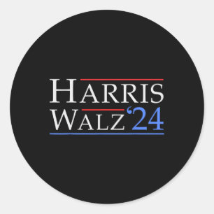 Sticker Rond Walz 2024 Sauvez la démocratie 2024 Élection Drôle