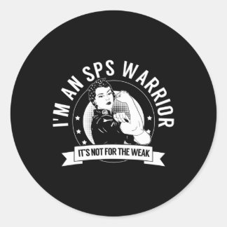 Sticker Rond Warrier Nftw - Sensibilisation au syndrome de pers