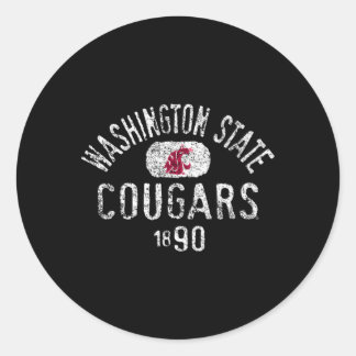Sticker Rond Washington State Cougars 1890