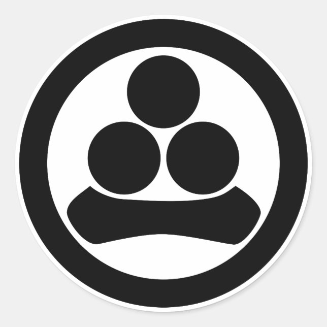 Sticker Rond Watanabe star (Devant)