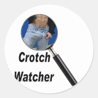 Sticker Rond Watcher
