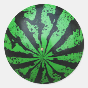 Sticker Rond Watermelon Football / Soccer Ball