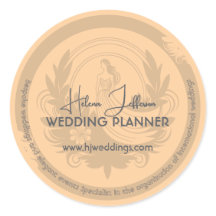 Wedding planner du logo Motif de Pêche moderne